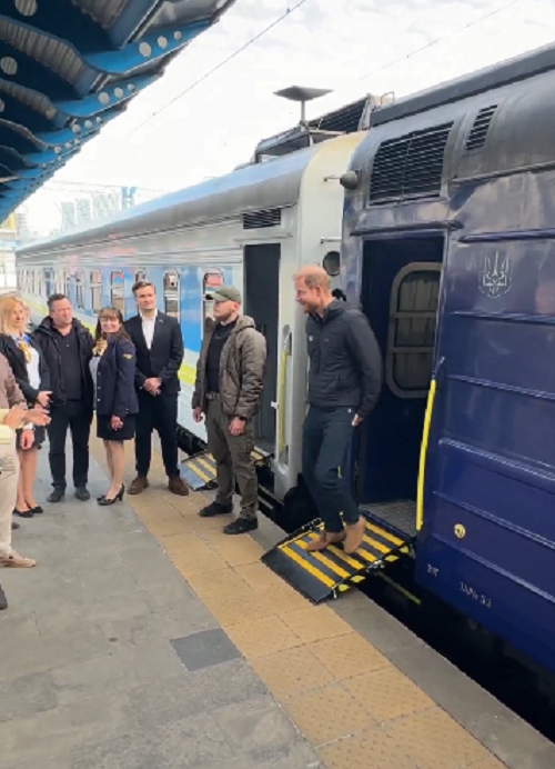 Принц Гаррі прибув із візитом до Києва